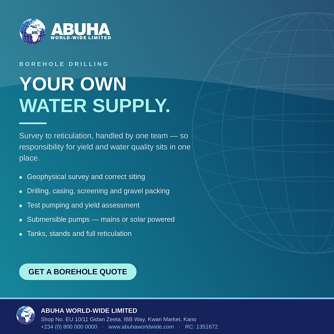 Borehole Drilling flyer