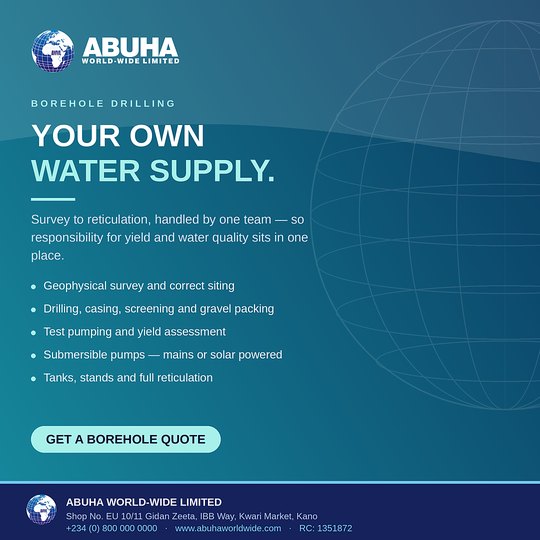 Borehole Drilling flyer